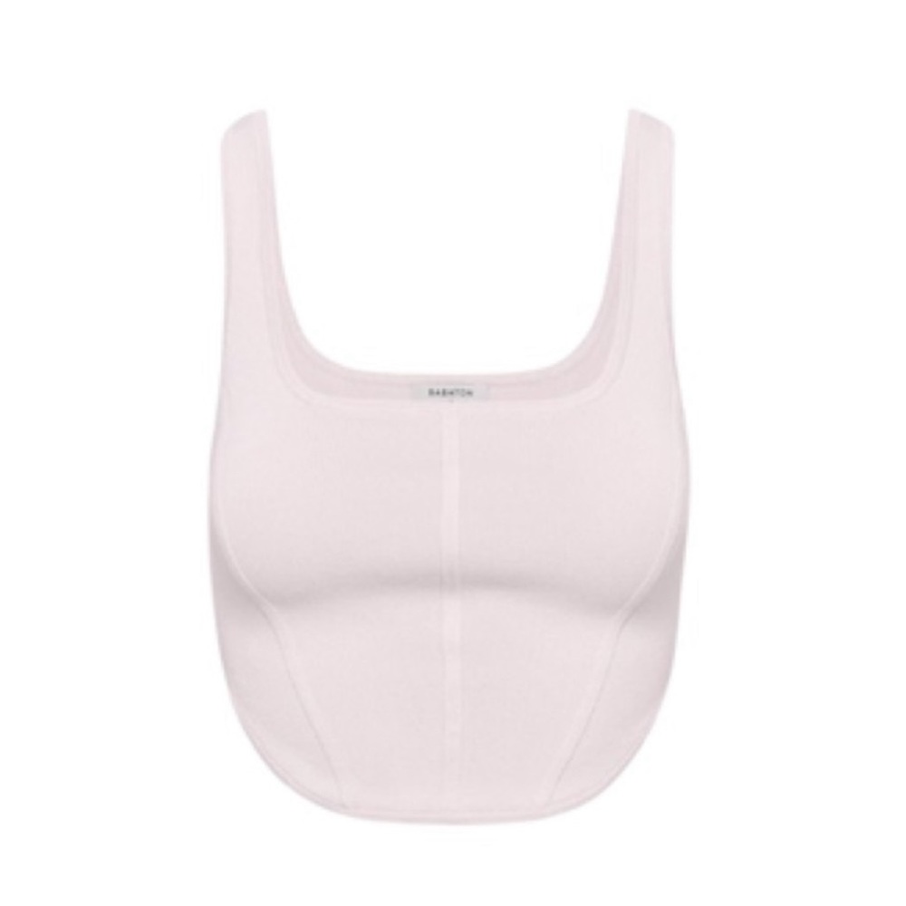 ARITZIA SCULPT BUSTIER HALO PINK TOP SIZE XS